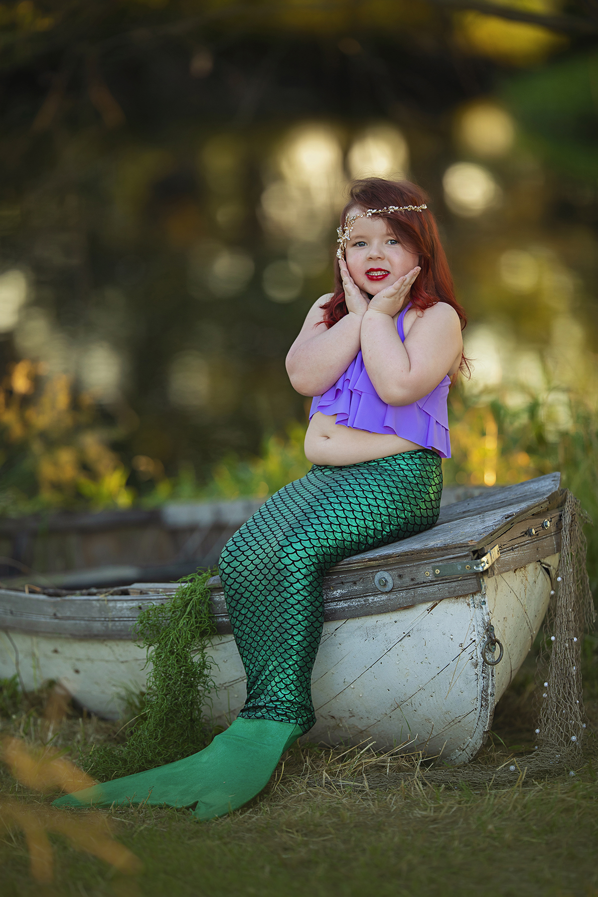 The REAL Little Mermaid, Quinn - 2020 Mermaid Minis | Tara Swain